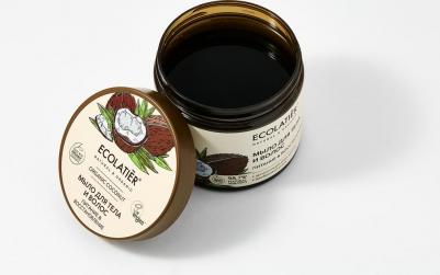 Мыло для тела и волос Organic Coconut Питание & Восстановление 350мл – фото 3