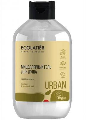 Urban Мицеллярный гель для душа Кактус & зеленый чай 600мл – фото 3