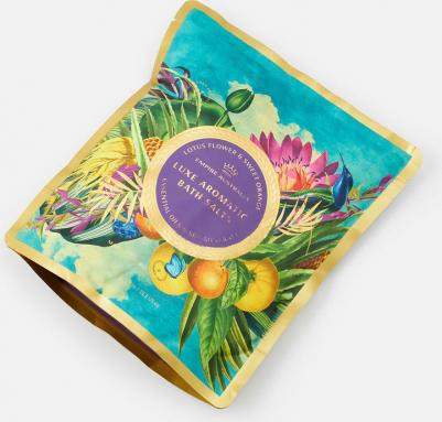 Соль для ванны с маслами цветка лотоса и сладкого апельсина Sapphire Coast 9348119005532 – фото 3