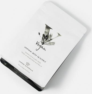 Vegan Natural Bath Cystals Geranium & Clary Sage – фото 2