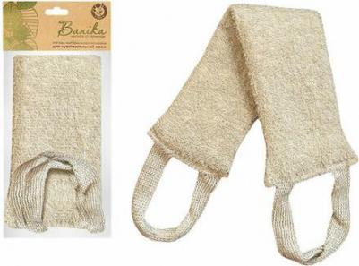 Мочалка Длинная из льна – фото 2