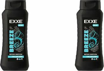 Гель для душа Men Breeze 2в1 Морские минералы 400мл – фото 5