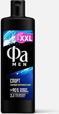 Гель для душа Фа, Men Спорт, 450 мл, 2 шт – фото 2