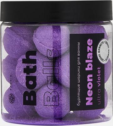 Шар бурлящий для ванны "Neon blaze. Ultra violet", 300 г