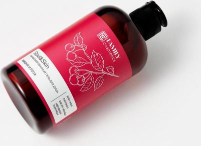 Гель для душа soul&skin парфюмированный вишня и роза, 470 мл – фото 1