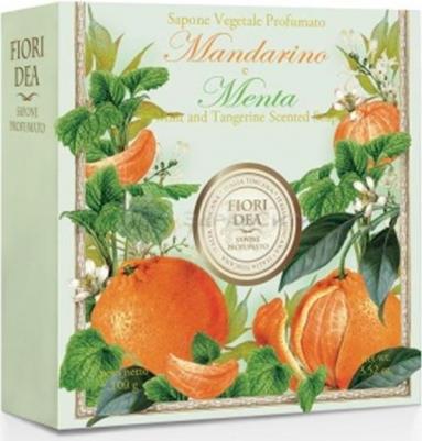Мыло (Фьери дея) Мандарин и мята кусковое 100 г