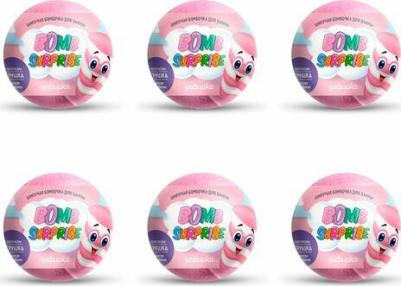 Бомбочка для ванны Bomb surprice шипучая, с игрушкой, зефирка, 115 г – фото 6