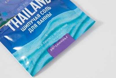 Соль для ванны шипучая Витаминная GO TO THAILAND 100г – фото 3