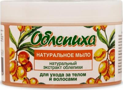 Мыло для тела Натуральное мыло "Облепиха" для тела и волос – фото 5