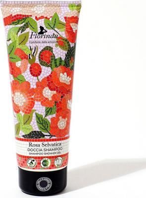Гель для душа с ароматом дикой розы Shampoo Shower Gel Rosa Selvatica, 200 мл – фото 2