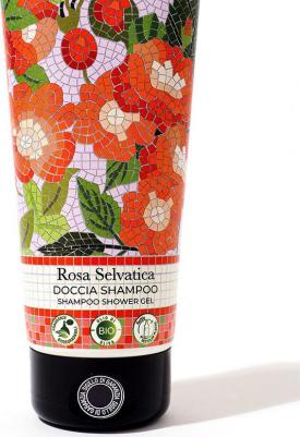 Гель для душа с ароматом дикой розы Shampoo Shower Gel Rosa Selvatica, 200 мл – фото 7