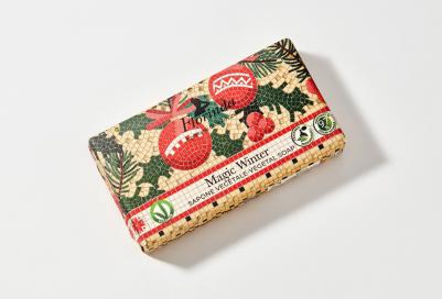 Мыло натуральное на основе растительных масел Волшебная зима Vegetal Soap Magic Winter, 100 гр – фото 8