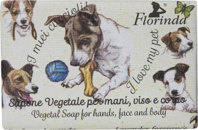 Новинка Мыло Lavender / Лаванда (Джек-рассел-терьер) 50 г – фото 5