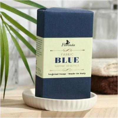 Туалетное мыло твердое Fabric Collection Soap Blue парфюмированное для тела 200 г – фото 6