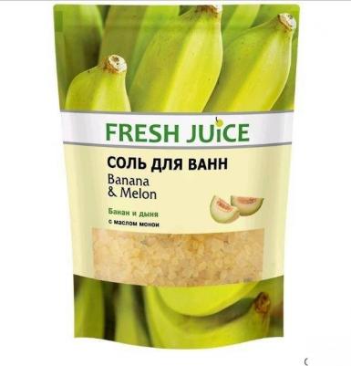Соль для ванн Банан и дыня дой-пак 500мл – фото 2