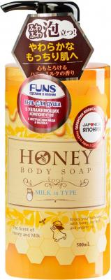 Honey Milk Гель для душа увлажняющий с экстрактом меда и молока, 500 мл – фото 3