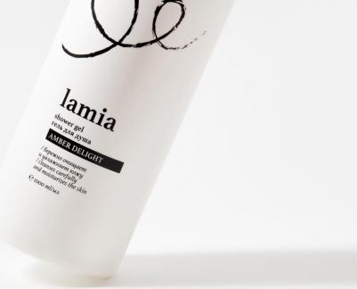 Гель для душа Lamia Amber Delight 1000мл с дозатором фруктово-цветочный аромат – фото 7