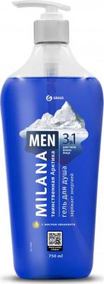 Гель для душа Milana Men Таинственная арктика, 750 мл – фото 2