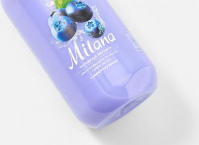 Жидкое крем-мыло "Milana. Черника в йогурте", с дозатором, 1 л – фото 6