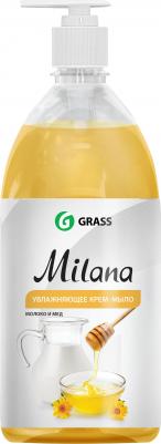 Жидкое крем-мыло "Milana. Молоко и мед", с дозатором, 1 л – фото 10