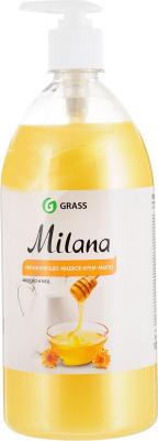 Жидкое крем-мыло "Milana. Молоко и мед", с дозатором, 1 л – фото 16