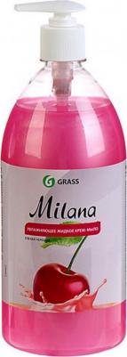 Жидкое крем-мыло "Milana. Спелая черешня", с дозатором, 1 л – фото 8