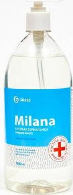 Жидкое мыло антибактериальное Milana с дозатором 1л – фото 11