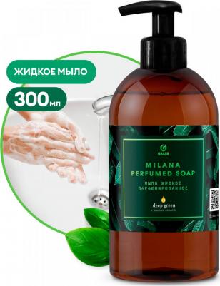 Жидкое мыло Milana Green Deep парфюмированное 300 мл – фото 9