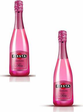 Гель для душа Шампанское Fiesta Rose, 500 мл – фото 1