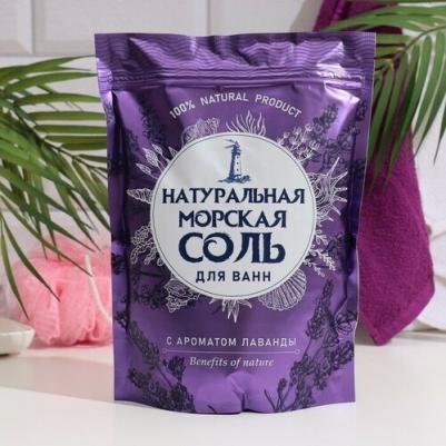 Соль для ванн морская "Крымская" Лаванда, 1100 г – фото 17