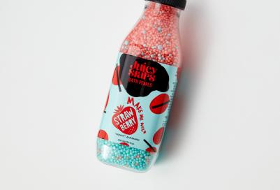 Экстракт для купания Жемчуг для ванны "Крышесносная Земляника" Make Me Wild Strawberry – фото 2