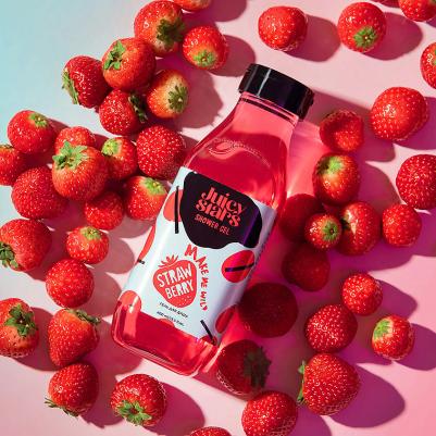 Гель для душа Make me wild strawberry 400 мл – фото 7