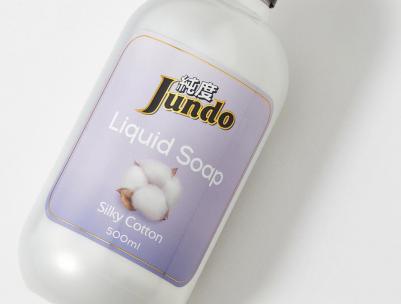 Гель-мыло Silky Cotton, с гиалуроновой кислотой, 500 мл – фото 3