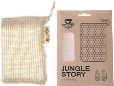 Сизалевый мешочек мочалка для душа и для заваривания травяных ванн – фото 6