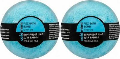 Бурлящий шар для ванны "Ягодный лед", 120 г – фото 3