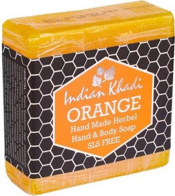 Мыло ручной работы Апельсин Orange SLS Free Indian 100 г
