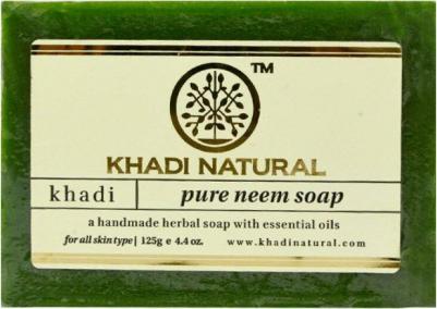 PURE NEEM Soap (Мыло ручной работы "Ним" Кхади), 125 г – фото 2