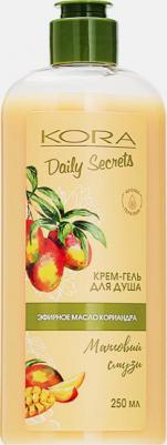 Гель для душа для тела Крем-гель для душа Манговый смузи