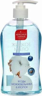 Мыло жидкое для рук Ягоды можжевельника и хлопок 500 г – фото 5