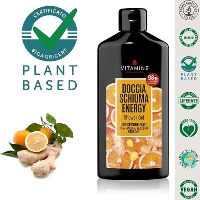 Натуральный парфюмированный гель для душа на фруктовых соках Апельсин и имбирь 400.0 – фото 5