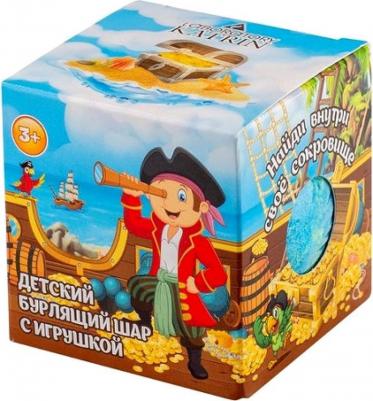 Бомбочки для ванны Бурлящий шар с игрушкой для мальчиков – фото 2
