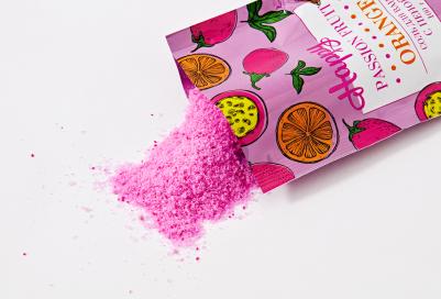 Соль для ванн с пеной с апельсином и маракуйя Happy Passion Fruit & Orange, 100г – фото 12