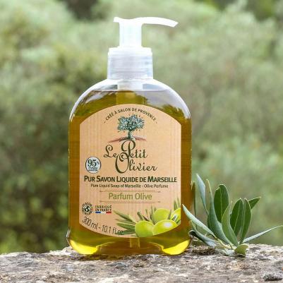 Средства для ванной и душа Мыло марсельское жидкое Масло Оливы – фото 2