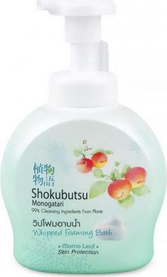 Гель-пена для душа с экстрактом листьев Момо Shokubutsu 450мл – фото 8