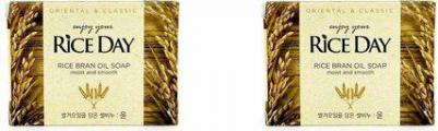 Мыло для тела Мыло туалетное "Rice Day" экстракт рисовых отрубей – фото 6