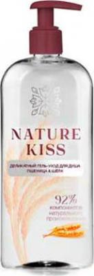 nature kiss гель для душа пшеница и шелк 1000мл – фото 2