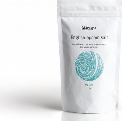Английская соль для ванн с магнием EPSOM (Эпсом), 1кг – фото 3