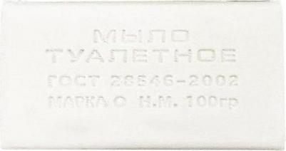 туалетное мыло Мыло туалетное Ординарное 100 г (без обертки) – фото 1
