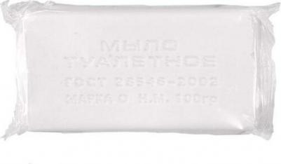 туалетное мыло Мыло туалетное Ординарное 100 г (без обертки) – фото 2