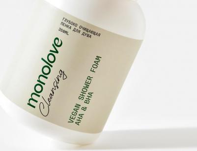 Глубоко очищающая пенка для душа VEGAN AHA&BHA, 350 мл – фото 3